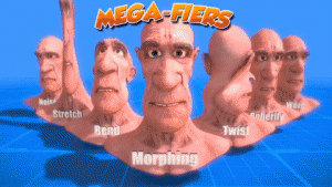 Megafiers Morphing 3D Mesh Faces
