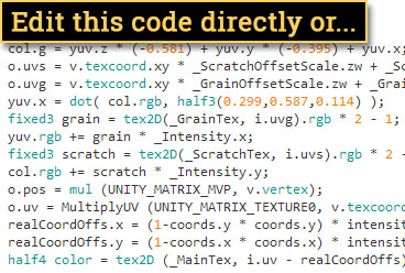 Shader Forge Unity Shader Code Example