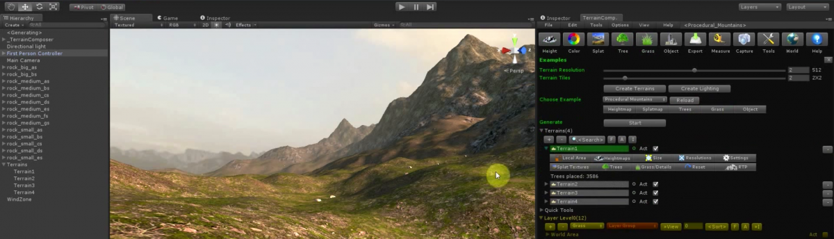 TerrainComposer 2 Unity Terrain Generator