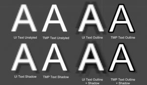 Text Mesh Pro Unity Text Asset Letters Example